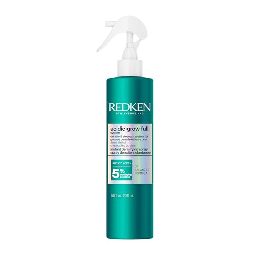 Redken Acidic Grow Full Instant Densifying Spray – For Thicker-Looking Hair 6.7 Count (Pack of 1)