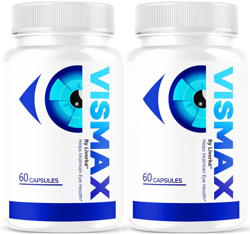 (2 Pack) VisMax Pills - Official VisiMax Advanced Capsules Supplement Support - Maximum Strength, All Natural Formula Vis Max Vitamins for Overall Health & Wellness Reviews, 120 Capsules for 2 Months