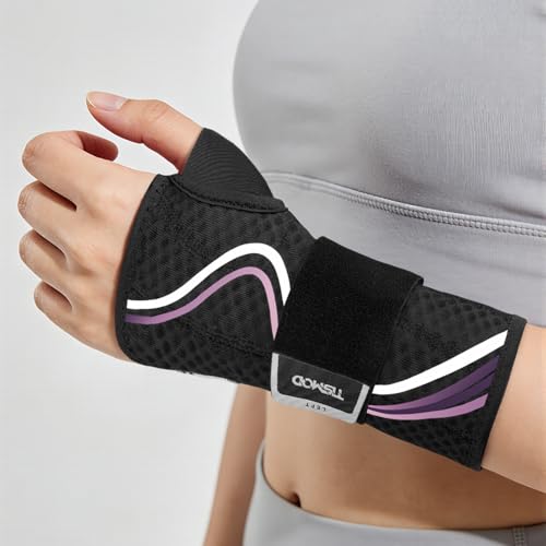 Wrist Brace for Carpal Tunnel,Night Wrist Support Pain Relief Wrist Splint for Arthritis Tendonitis Sprains Hand Brace for Work Fit for Women and Men(Left,XS-M) XS-M Left Hand