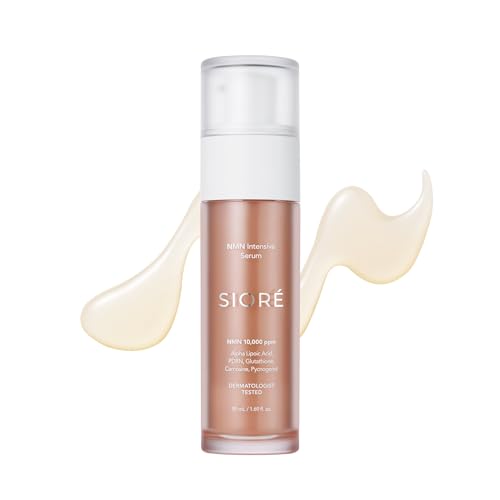 Siore NMN Intensive Serum | Plumping, Firming and Glow Face Serum with 99% Purity NMN 10,000ppm, Salmon DNA PDRN and Pycnogenol | Korean Pharmacy Anti-Aging Skin Care