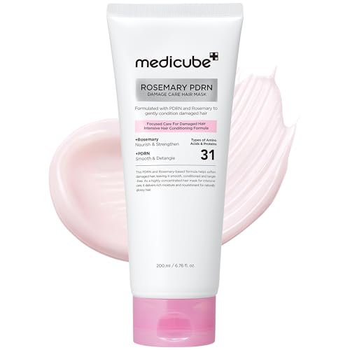 medicube Rosemary PDRN Deep Damage Care Hair Mask, 6.76 fl.oz