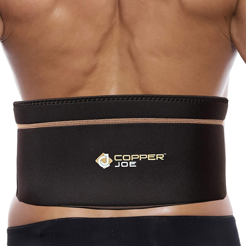 Copper Joe Adjustable Lumbar Back Brace for Men & Women – Copper-Infused Lower Back & Lumbar Support Belt for Muscle Strain, Sciatica, Scoliosis & Everyday Support (Small/Medium) Small/Medium - BeesActive Australia