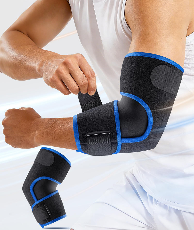 Elbow Brace for Tennis Elbow & Tendonitis- Adjustable Compression Sleeve Strap for Sports Injury, Bursitis, Arthritis Pain Relief, Elbow Support for Men & Women - BeesActive Australia