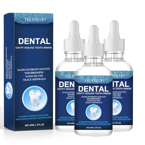 BENIX Tooth Armor Drops – Nano-HA & Theobromine Oral Care Serum (3) 0.33 Fl Oz (Pack of 3)