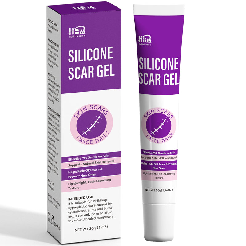 Silicone Scar Gel, Advanced Medical Grade Scar Silicone Cream for Old & New Scars, Surgical Scars, Acne, Burn, Keloids & Stretch Marks 30g - BeesActive Australia