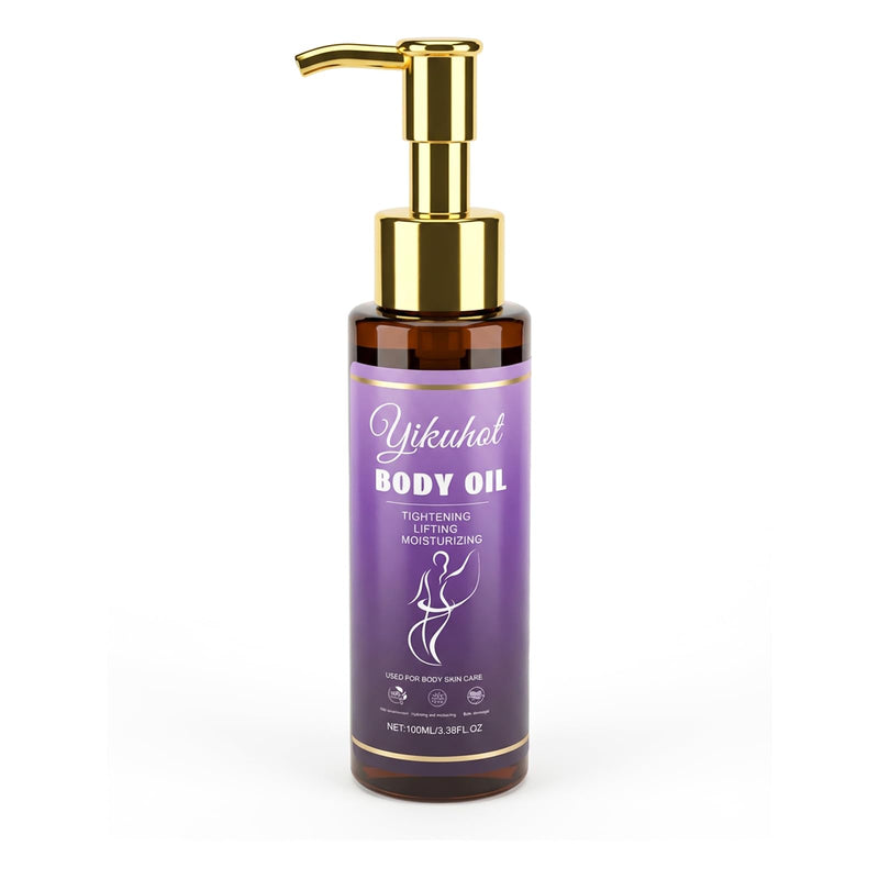 Body Firming Oil with Natural Ingredients & Vitamin E, Lightweight Body Oil for Women Post, Shower Nourishing & Firming (Bergamot)