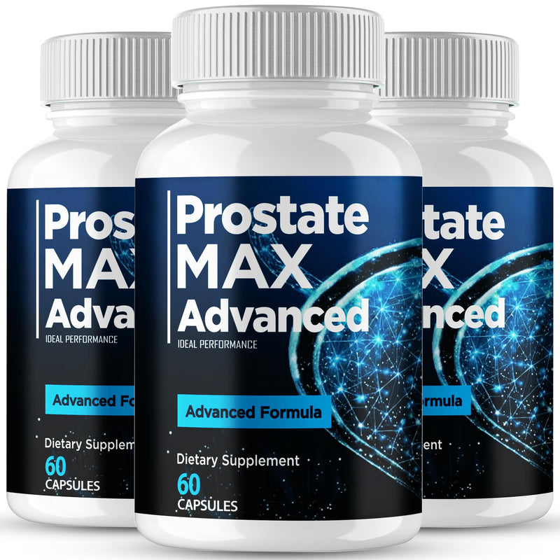 Prostate Max Supplement, Prostate Max Advanced Capsules for Men - Maximum Strength for Daily Wellness & Comfort, All Natural, ProstateMaxAdvanced Pills Reviews (3 Pack)