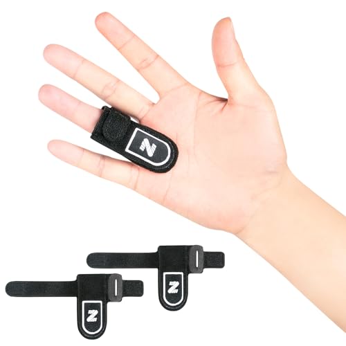 Finger Splint(PAIR) for Middle, Ring, Index, Thumb&Pinky, Trigger Finger Support Brace for Straightening Curved, Locked Stenosing Tenosynovitis, Tendon Lock Release, Stabilizer Knuckle Wrap Small