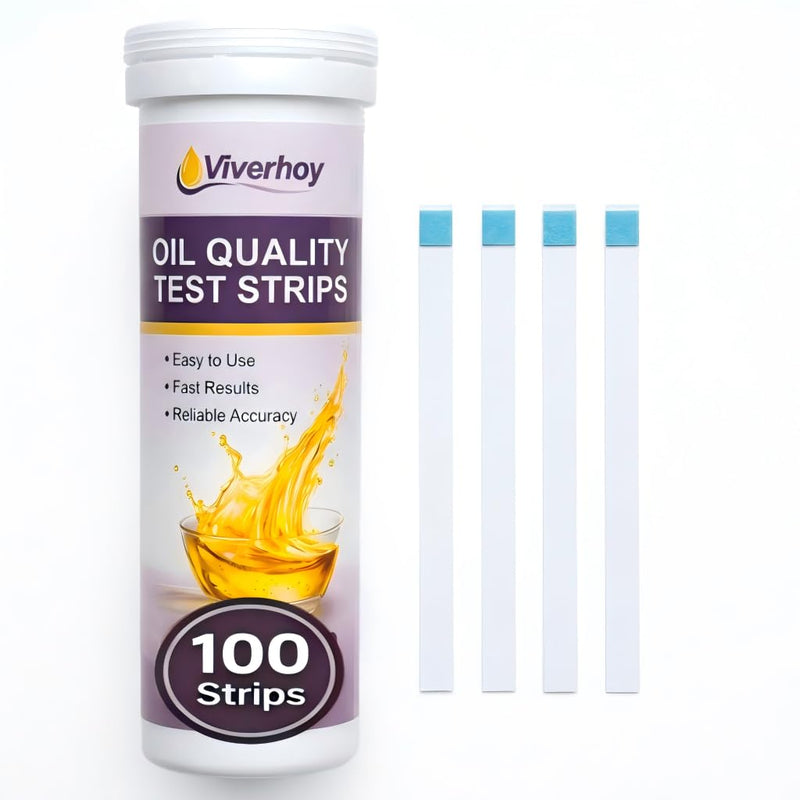 Deep Fryer Oil Test Strips 100 Count – Oil Quality Test Strips for Cooking & Frying Oil, FFA Oil Tester for Restaurants, Food Trucks & Commercial Kitchens - BeesActive Australia