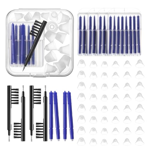 Hearing Amplifier Accessories Kit, Compatible with Audien Hearing(32 Pcs) 4 Bell&Cone