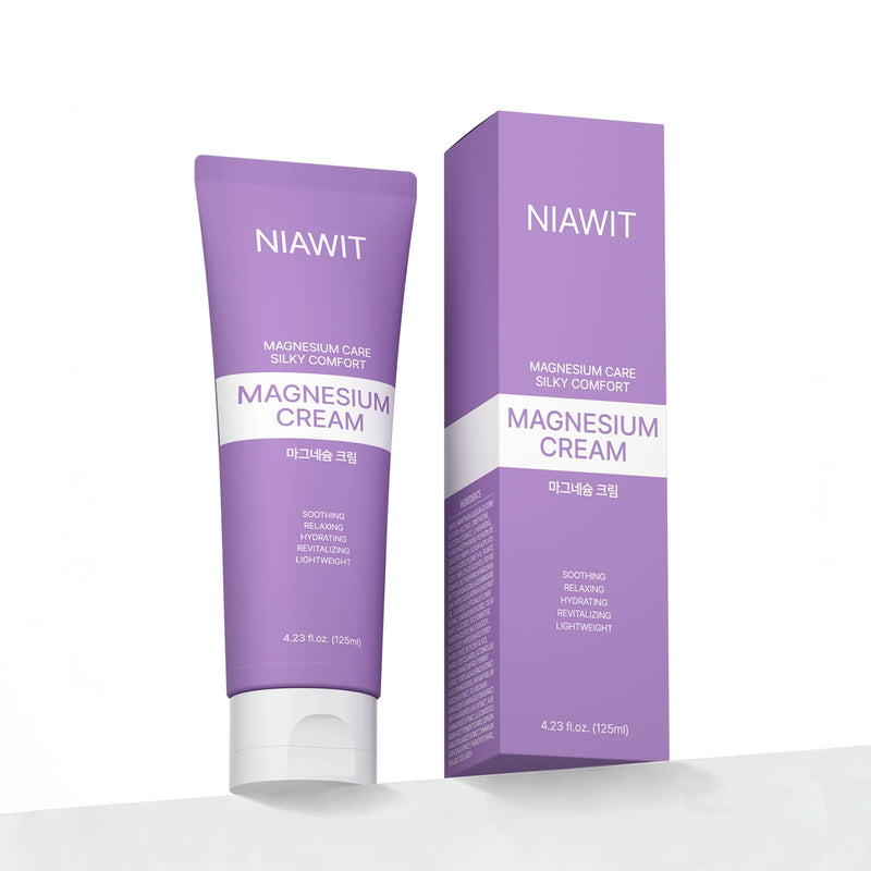 Magnesium Cream – Restful Sweet Sleep + Muscle Relaxation for Legs, Feet & Arms | Hydrating Body Cream with Magnesium & Shea Butter to Smooth Skin, Calm Gentle Formula 125 ml 4.21 Fl Oz (Pack of 1)