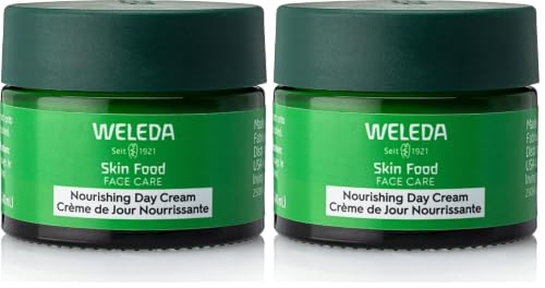 Weleda Skin Food Face Care Nourishing Day Cream,1.3 Fluid Ounce,Plant Rich Moisturizer with Olive Leaf Extract,Squalane and Chamomile,(Pack of 2) 1.3 Fl Oz (Pack of 2)