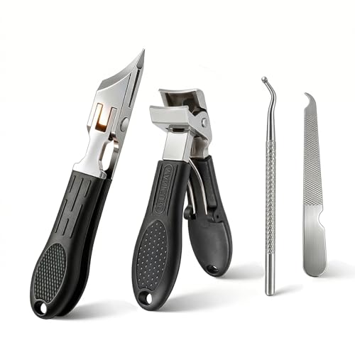Eagle Beak Nail Clippers, Ingrown Toenail Clipper & Angled Nail Clipper Set