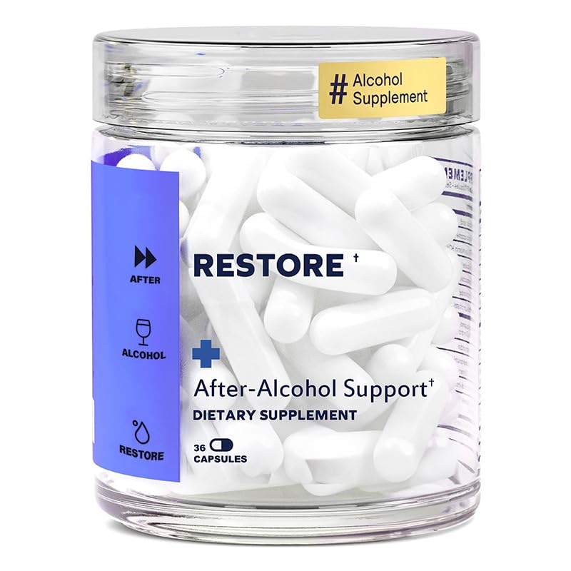 Supplement with Milk Thistle, L-Cysteine, DHM | 12 Doses | Support Your Liver, Feel Better After Drinking, Prickly Pear, DHM, L-Cysteine, Milk Thistle
