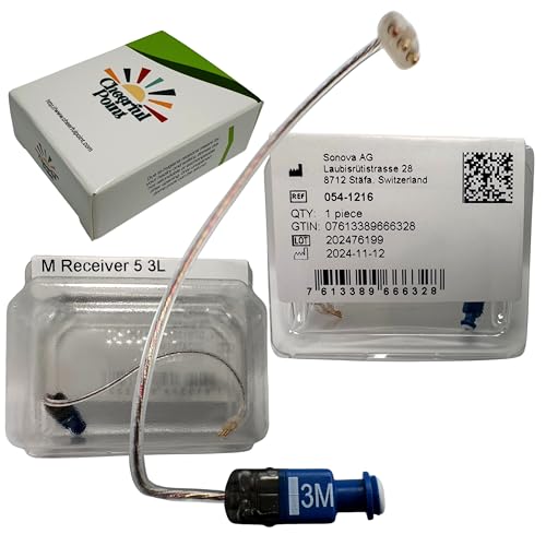 Phonak 5.0 Medium (M) Receiver – Level 3 Left Ear (L) – (054-1216) – 3 Pin – Original Receiver Compatible with Marvel, Paradise & Lumity 054-1216