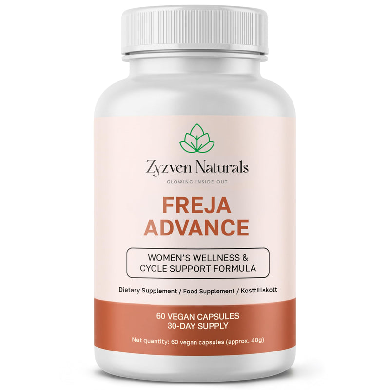 Zyzven Naturals Freja Advance Women's Wellness Vegan Supplement 60 Count