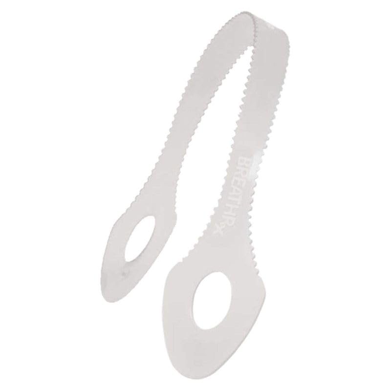 Tongue Cleaner Scraper, White Plastic, Set of 6 - breath rx breathrx