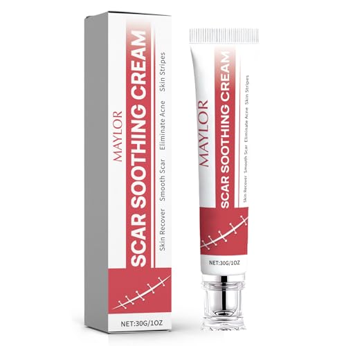 Gentle Scar Management Solution for Surgical Marks, Acne Spots, Burns & Keloids - Fragrance-Free, Non-Irritating Formula-Red (1) 1