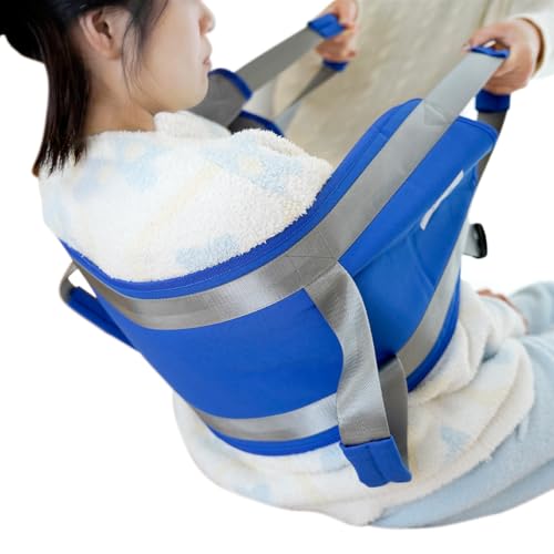 Patient Turning Device Transfer Belts for Lifting Seniors Medical Sling for Bedridden Elderly to Change Diaper Mobility Daily Living Assis Aids Nursing Sling with Handles for Bed Positioning