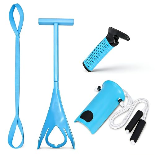 4-in-1 Sock Aid Kit for Seniors - Sock Remover, Leg Lifter & Car Handle