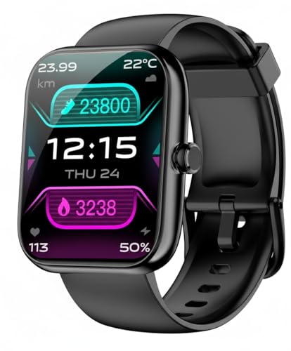 SENBONO Smart Watch with Alexa Built-in 1.83" HD 2026 (Black)