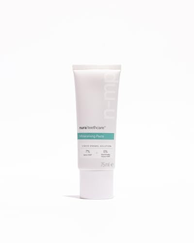 Nura Mineralising Paste - Nano Hydroxyapatite Toothpaste with 12% Dual HAP (7% Nano-HAP + 5% Micro-HAP) | Fluoride-Free, Lab-Tested Remineralising Toothpaste | Suitable for Sensitive Teeth | 3.8 Oz