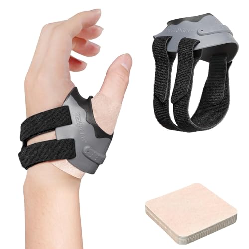 Velpeau CMC Joint Thumb Arthritis Support + 10 PCS Medical Non-Woven Protective Pad