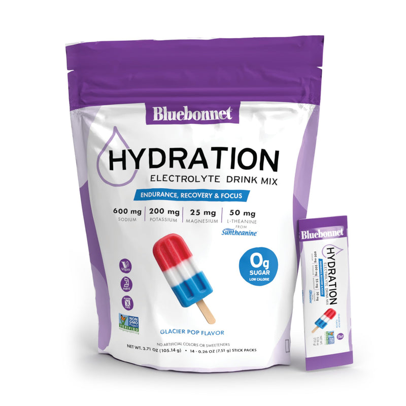 BlueBonnet Nutrition Hydration Electrolyte Drink Mix | Non-GMO