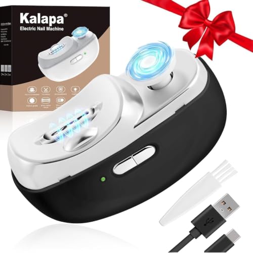Electric Nail Clippers Upgraded 3 in 1 Automatic Light-black