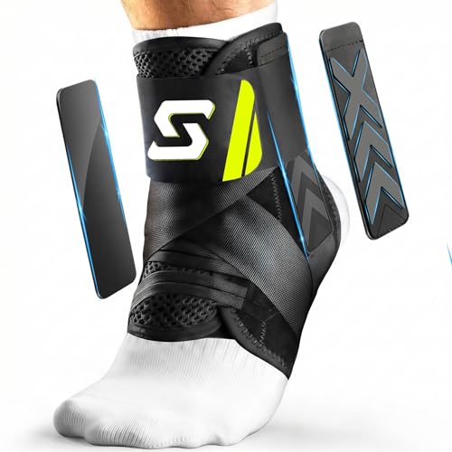 Ankle Brace for Men Women, Sports Sprain Support, Large, 1 Plate L(Ankle:13"-14") Support Plate of 1