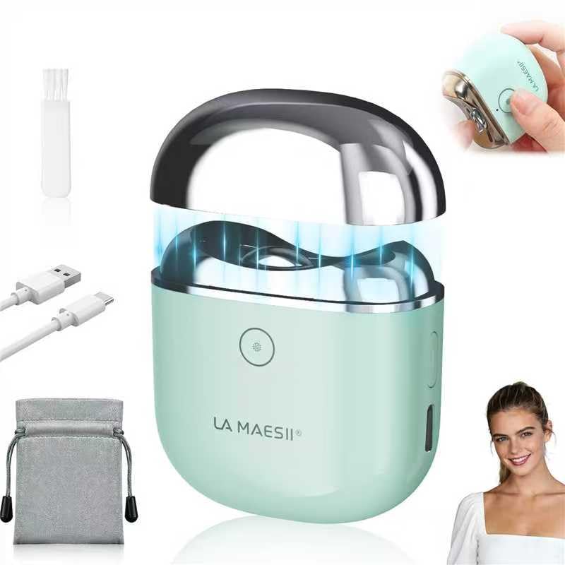 Automatic Electric Nail Clipper & Trimmer with LED Light and Nail Scraps Storage, Portable Electric Nail Clippers Rechargeable Nail Clipper with Two Speeds for Man Women - BeesActive Australia