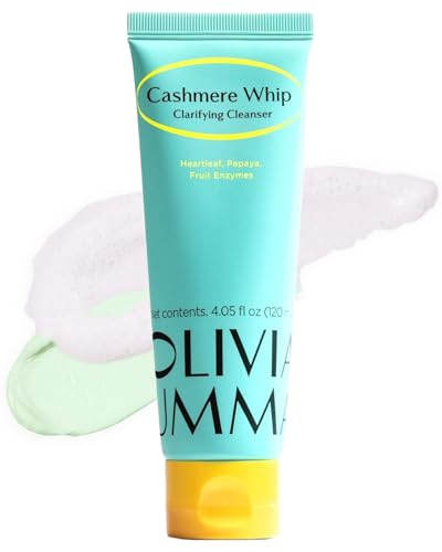 OLIVIAUMMA Cashmere Whip Clarifying Cleanser, Gentle Daily Face Wash, 120ml