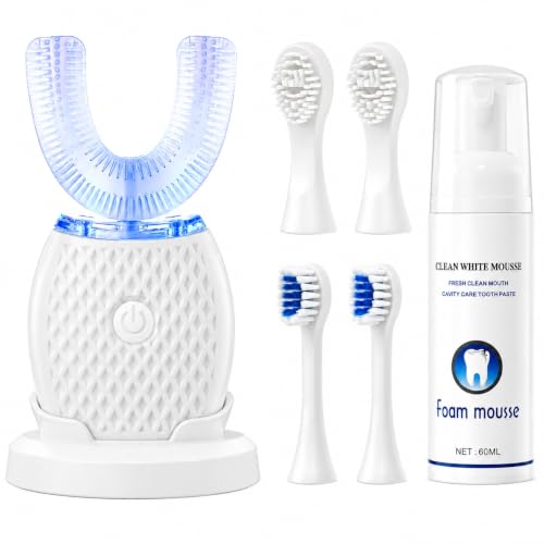 Ultra Soft U Shaped Toothbrush for Adult Daily Oral Care