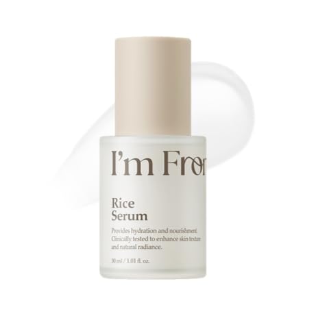 I'm From Rice Serum, Glow Deep Soothing Rice Serum, Glass&Dewy, Hydration, Daily, All Skin Types, Korean Skin Care 1.01fl.oz