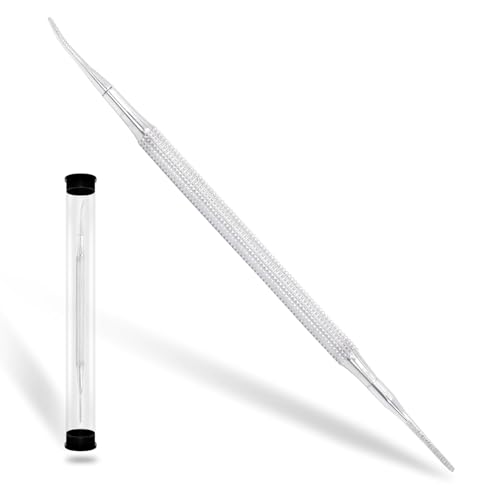 GLORY Professional Ingrown Toenail File & Lifter – Stainless Steel Double Sided Straight & Curved Nail File for Maicure,Pedicure Tool & Foot Care – Seniors & Adults