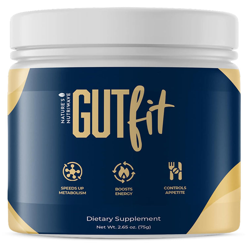 Gutfit Powder – Green Tea, Garcinia & L-Theanine – 2.65oz, 1 Month Supply | Green Tea, Garcinia Cambogia, Coffee Bean Extract & L-Theanine | Non-GMO, Made in USA | Mixes into water, powder 2.65 Ounce (Pack of 1)