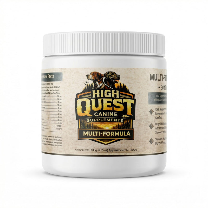 High Quest Dog Multivitamin Soft Chews – Daily Vitamins, Probiotics, Omega 3, Immune Support
