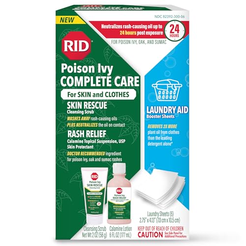 RID Poison Ivy Complete Care for Skin & Clothes – Poison Ivy, Oak & Sumac