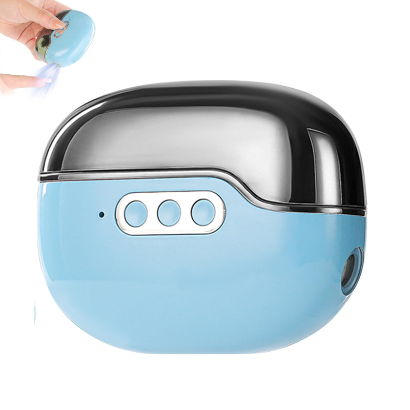 Electric Nail Clipper, 3 Speed Electric Nail Clippers for Seniors & Adults, Baby Electric Nail Trimmer with Light & Clip Storage, USB Electric Automatic Nail Clipper for Fingernail (Blue) Blue