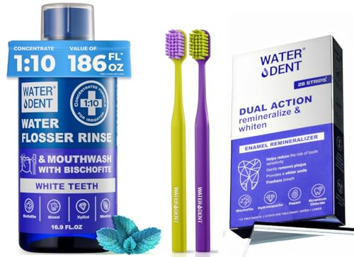 White Teeth Toothbrush Strips