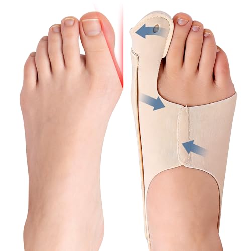 Bunion Corrector 2-Pack for Women & Men, Ultra-Thin Toe Splint Large