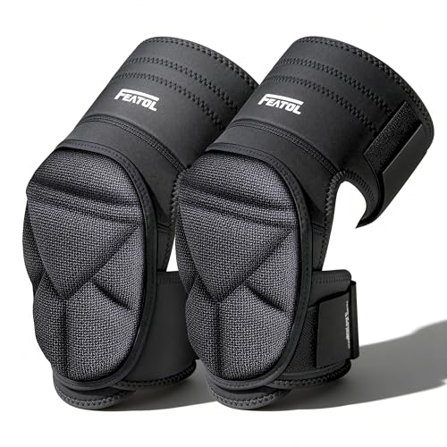 FEATOL Wrist Brace, Right Hand, S/M Work Knee Pads for Gardening, Flooring, Construction