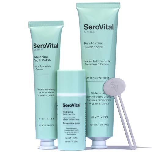 Radiant Smile Kit | Made for Sensitive Teeth | Remineralize, Whiten, Polish