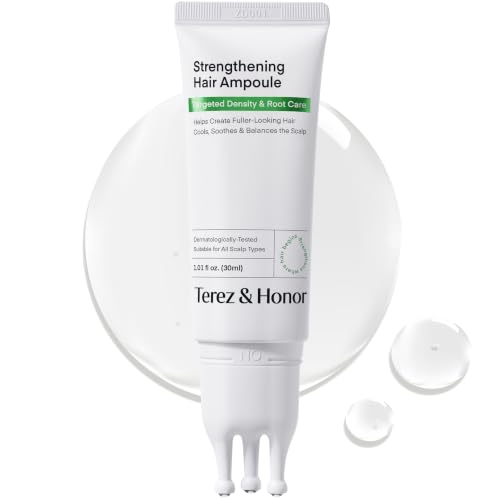 Scalp Serum Strengthening Hair Ampoule - Korean Cooling Hair Growth Serum