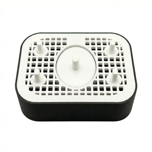 3DMAKE4YOU Brush Stand, Compatible with Oral-B, 4 Slots, Cable Storage