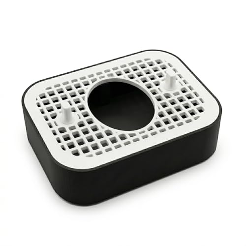 3DMAKE4YOU Brush Stand, Compatible with Oral-B, 2 Slots, Cable Storage