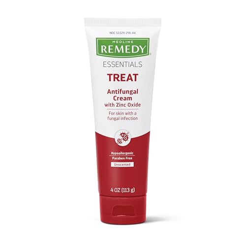 Medline Remedy Essentials Antifungal Cream with Zinc Oxide - 4 oz., Each 1