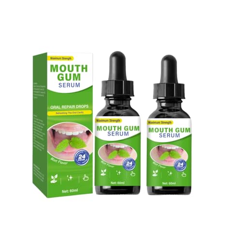 Gum Restore Drops - Advanced Repair for Receding Gums and Bad Breath, 4 Fl Oz 2 Count