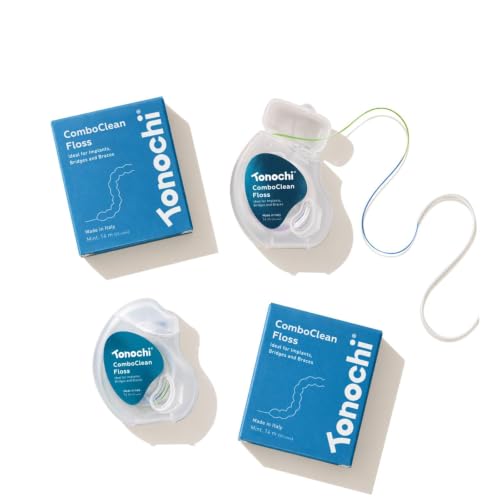2-in-1 Floss Threader, Braces Bridges & Implants, PFAS Free, 2-Pack Braces, Bridges & Implants