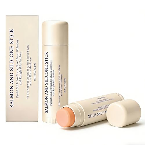Silicone Scar Stick, Scar Removal Cream, Lightweight Silicone Balm,Smoothing Cream for Scars, Hyaluronic Acid & Algae Extract Easy-to-Use Scar Care Stick for Smoother Looking Skin (2PCS-30g